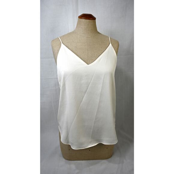 Lot of 2 EXPRESS Sleeveless Tops White XS NWT - Picture 2 of 9